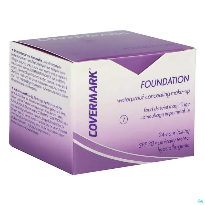 COVERMARK FOUNDATION Fond de Teint N°7 Naturel, 15ml
