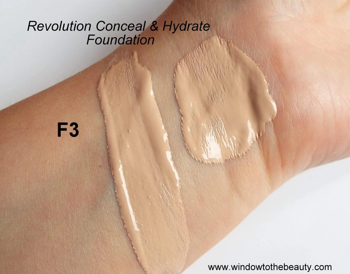 Revolution CONCEAL & DEFINE FULL COVERAGE FOUNDATION F3