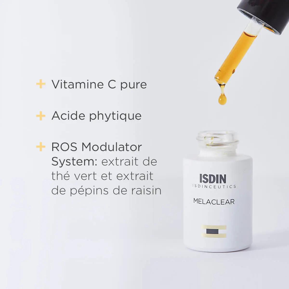 Isdin CEUTICS MELACLEAR SERUM CORRECTEUR UNIFICATEUR DE TEINT 15ML