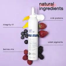 MILK SHAKE Silver Shine Leave-In Conditioning Whipped Cream for Blonde/Grey Hair