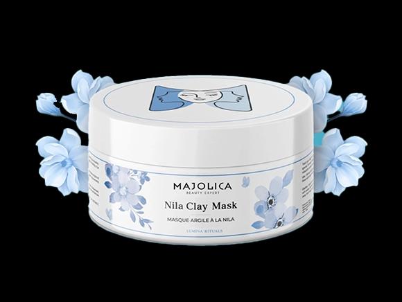 MAJOLICA MASQUE ARGILE A LA NILA