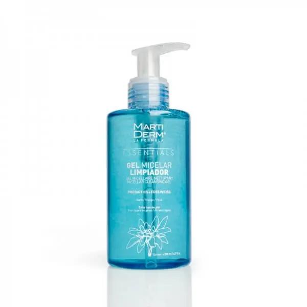 Martiderm ESSENTIALS GEL MICELAR LIMPIADOR 200ML