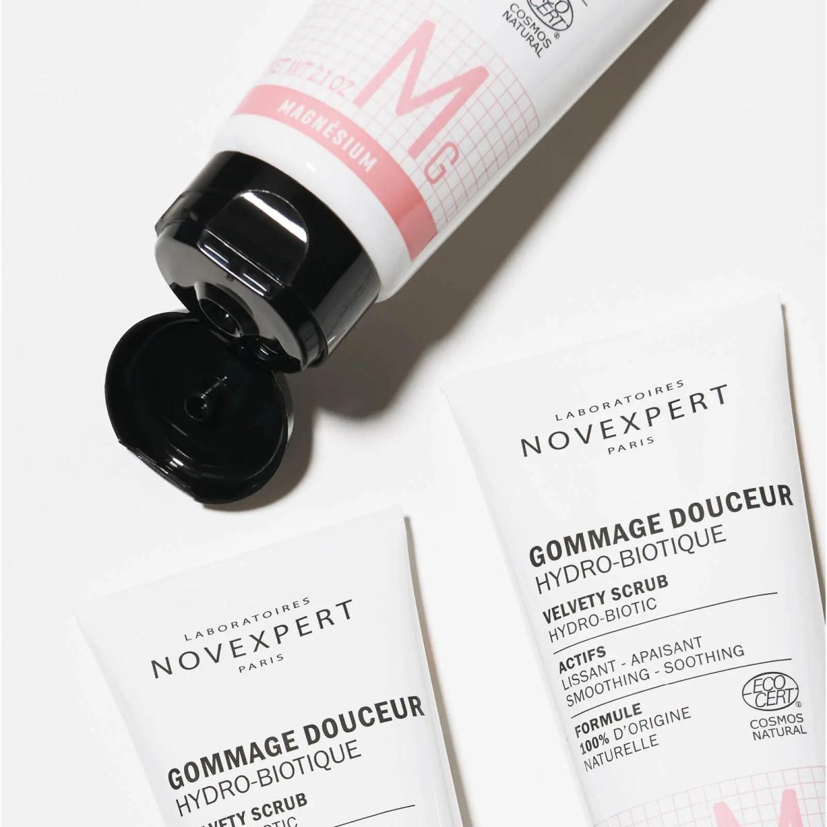 NOVEXPERT MAGNESIUM GOMMAGE DOUCEUR HYDRO-BIOTIQUE 60 ML