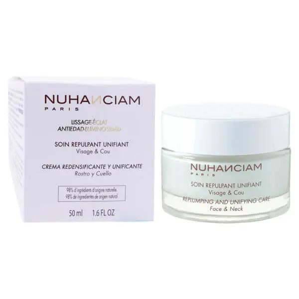 NUHANCIAM Soin Repulpant Unifiant Visage et Cou Tous Types de Peaux, 50ml