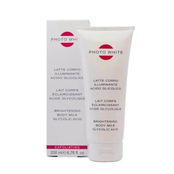 PHOTOWHITE LAIT CORPS ECLAIRCISSANT ACIDE GLYCOLIQUE