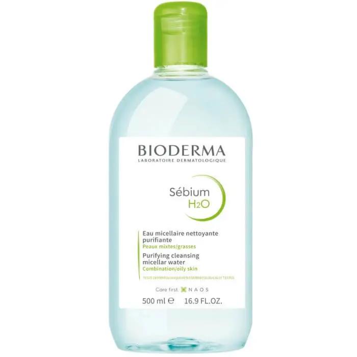 Bioderma SEBIUM H2O EAU MICELLAIRE NETTOYANTE PURIFIANTE 500ML