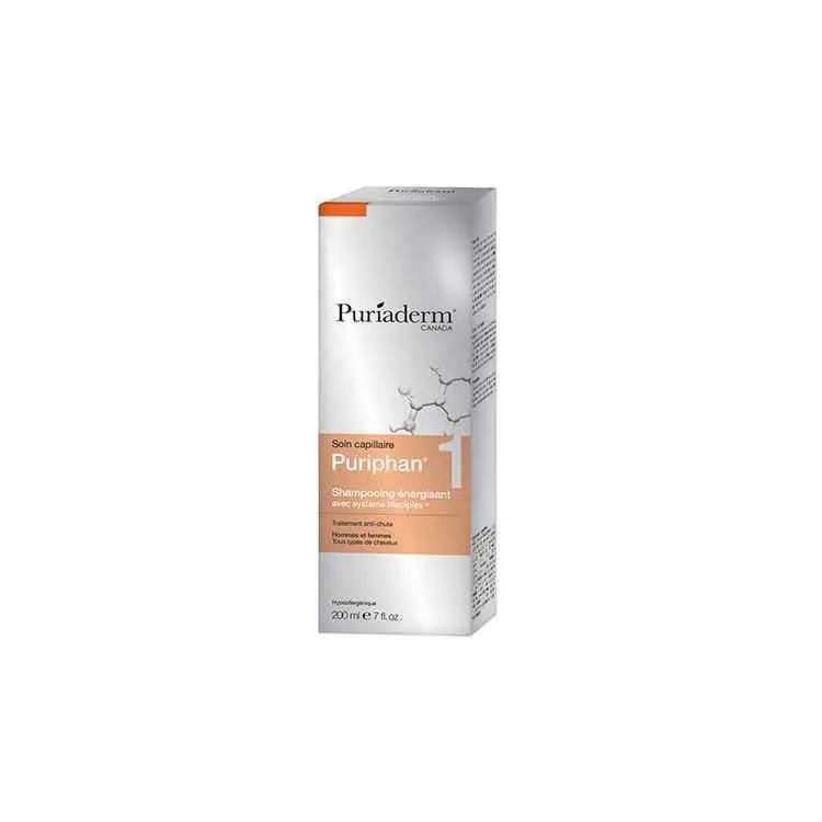 PURIADERM PURIPHAN1 SHAMPOOING ÉNERGISANT, HOMMES FEMMES.