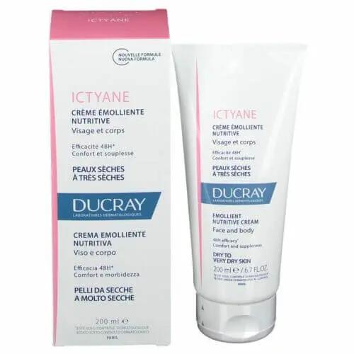Ducray Ictyane Crème Émolliente Nutritive Visage et Corps 200 ml