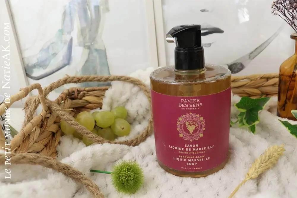 PANIER DES SENS Savon de Marseille liquide Raisin Millésime 500ml