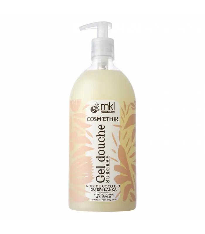 MKL Cosm'Ethik Gel Douche Surgras Noix de Coco du Sri Lanka 1 L