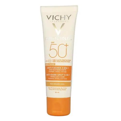 Vichy IDEAL SOLEIL SOIN ANTI-TACHES TEINTE 3-EN-1 SPF50+ 50ML