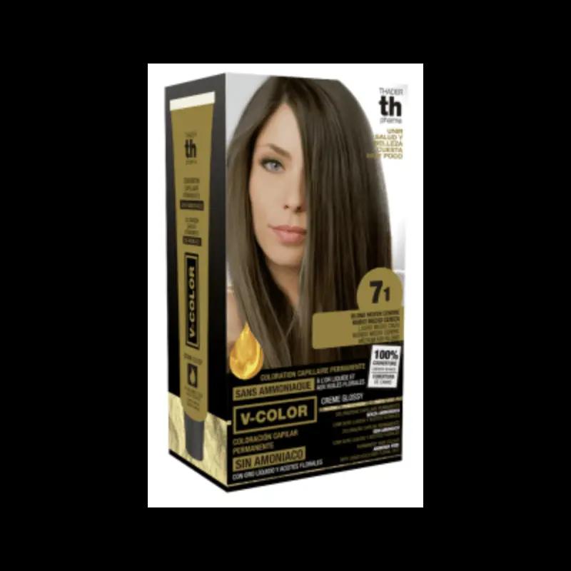 TH PHARMA V-COLOR N7.1 BLOND MOYEN CENDRE