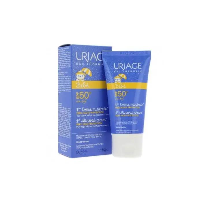Uriage BEBE 1ERE CREME SOLAIRE MINERALE SPF 50 50ML