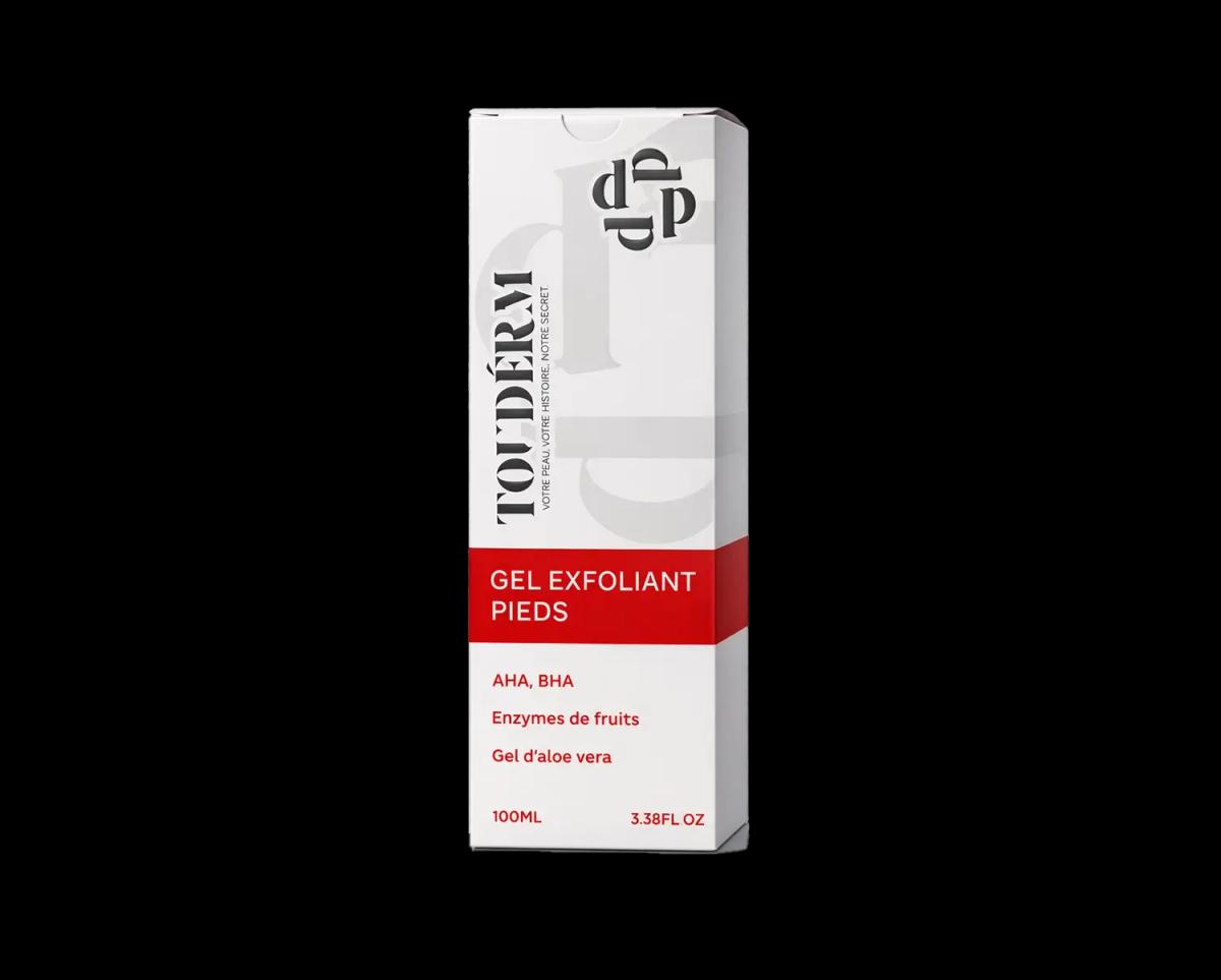 TOUDÉRM Gel Exfoliant Pieds 100ml