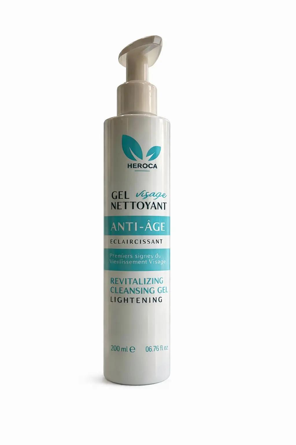 HEROCA GEL NETTOYANT ANTI AGE ECLAIRCISSANT 200ML