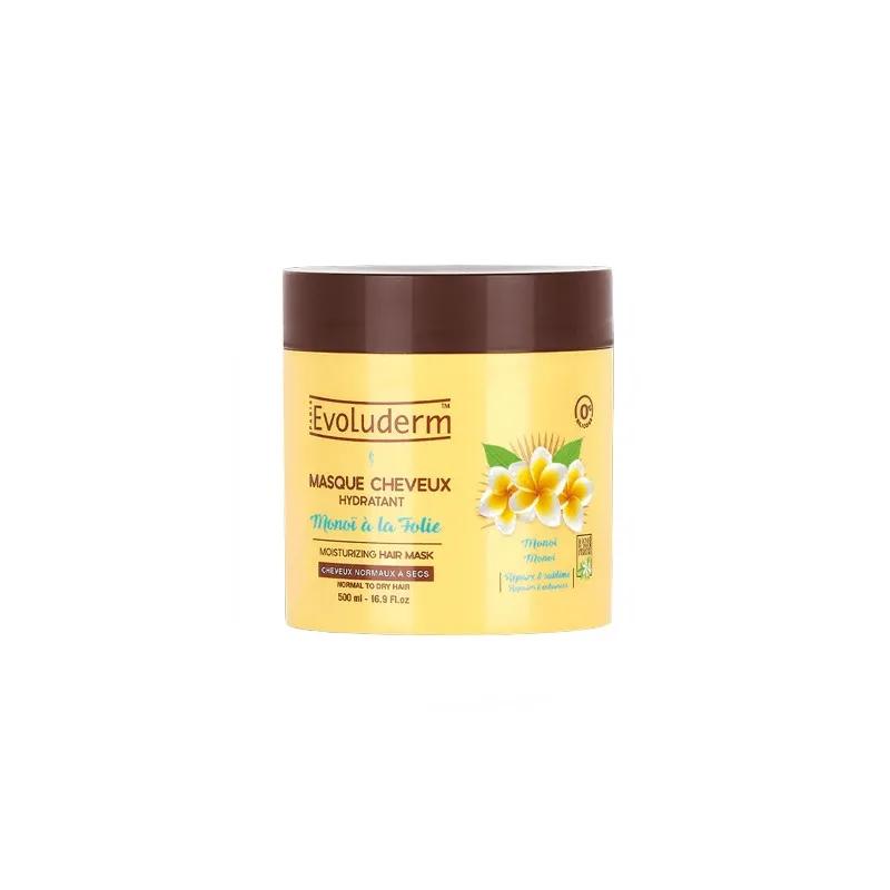 Evoluderm Masque Cheveux Hydratant Monoï à la Folie 500 ml