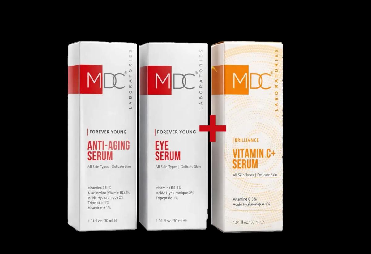 Pack Promo MDC Anti-Âge + Eye Serum + Vitamine C+