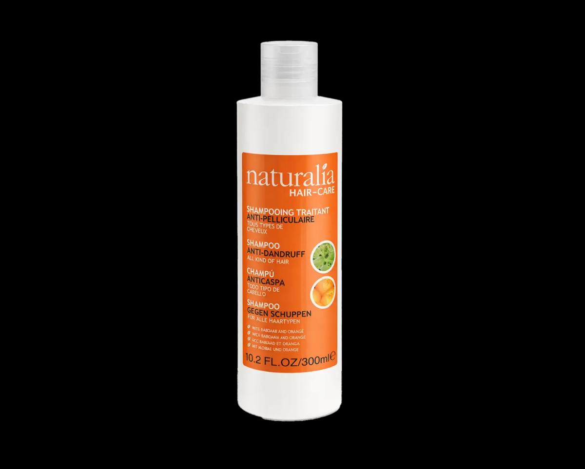 Naturalia Hair-Care Shampooing Traitant Anti-Pelliculaire à la Bardane et à l'Orange 300 ml