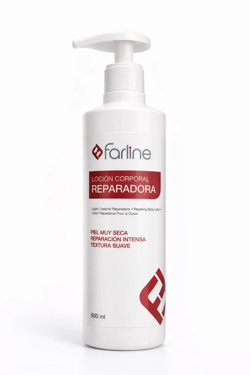 Farline Lotion Corporelle Réparatrice Peaux Très Sèches 500 ml