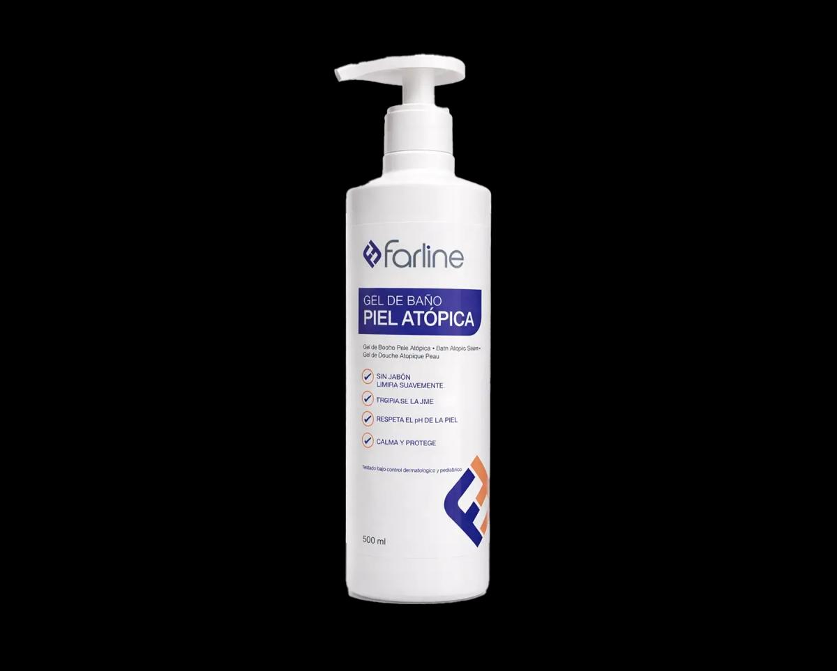 Farline Gel de Bain Peau Atopique 500 ml
