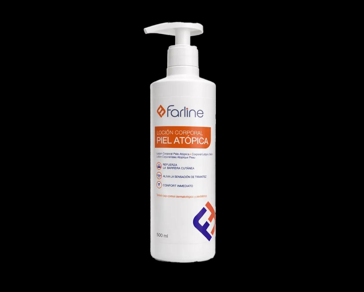 Farline Lotion Corporelle Hydratante Peaux Sèches 500 ml