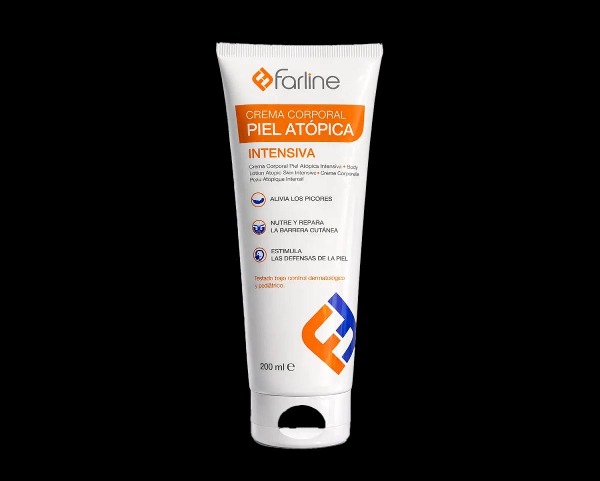Farline Crème Corps Peau Atopique Intensive Hydratation et Réparation 200 ml