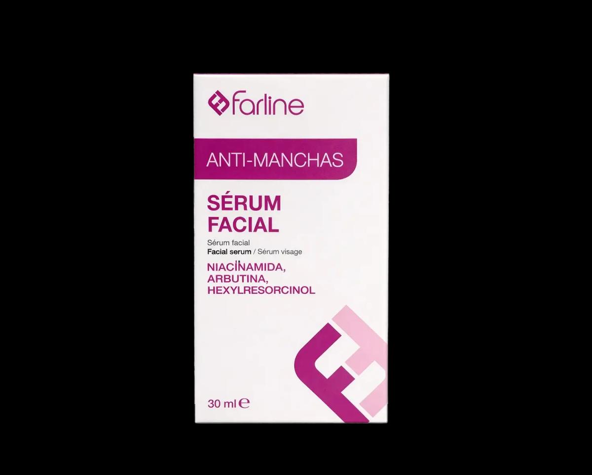 Farline Sérum Facial Anti-Taches Niacinamide, Arbutine & Hexylrésorcinol Éclat et Unification du Teint 30 ml