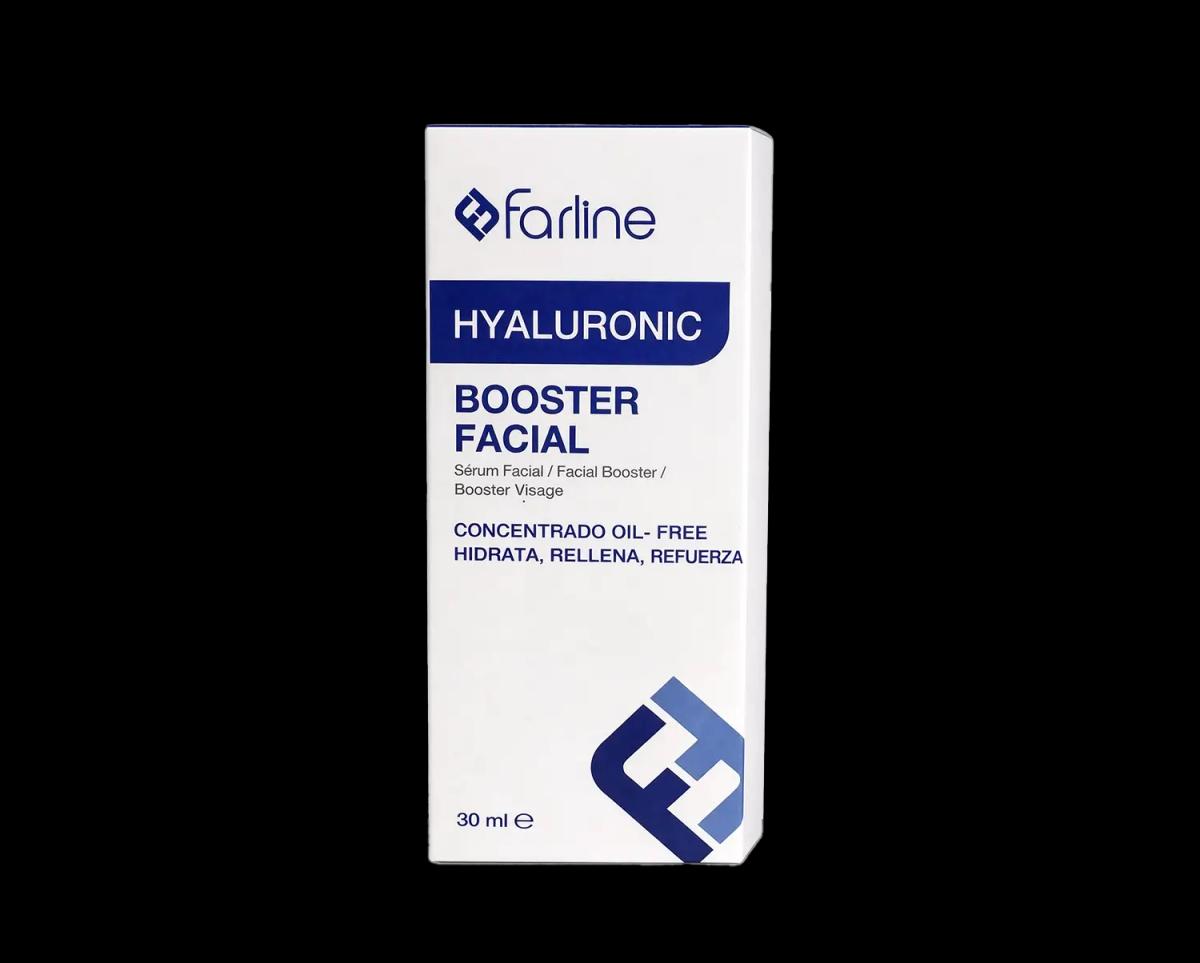Farline Hyaluronic Booster Facial Sérum 30 ml Hydratation Intense à l'Acide Hyaluronique