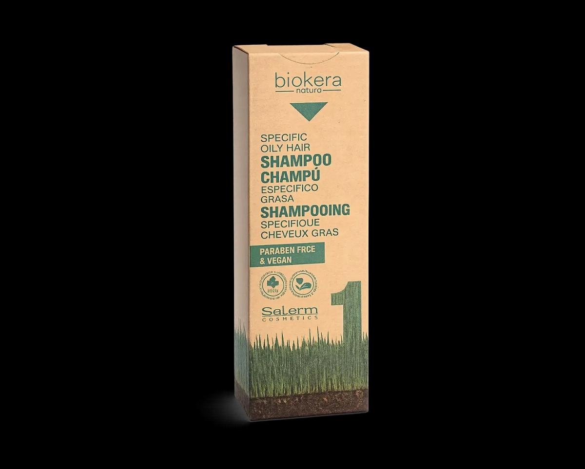 Biokera Natura Salerm Shampoing Cheveux Gras