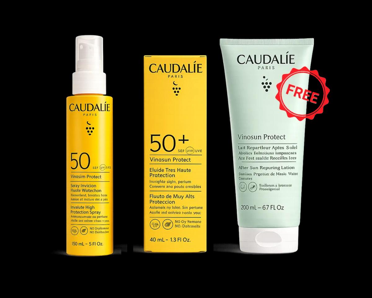 Caudalie Offre Exclusive Vinosun Protect : Achetez 2 Produits et Recevez le Lait Après-Soleil Gratuit !
