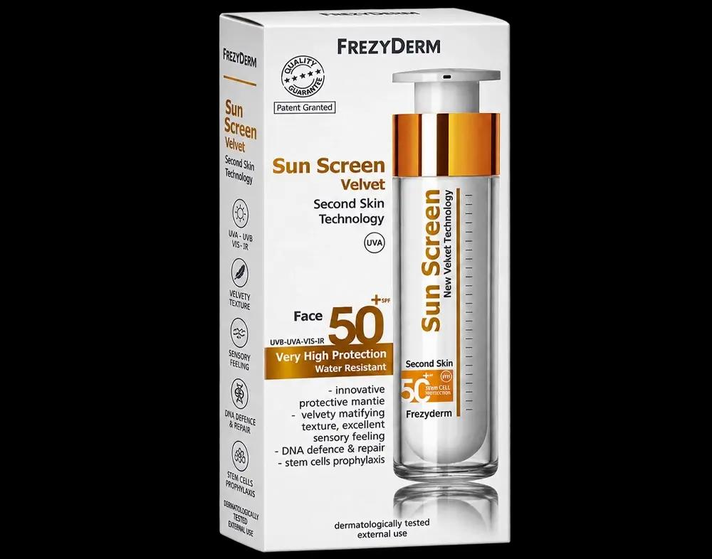 Frezyderm Sun Screen Velvet Face SPF 50+