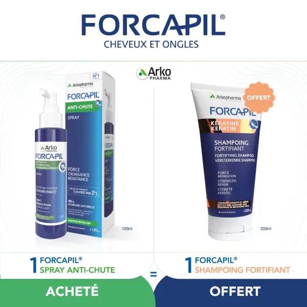 FORCAPIL LOTION ANTI-CHUTE +SHAMPOOING OFFERT