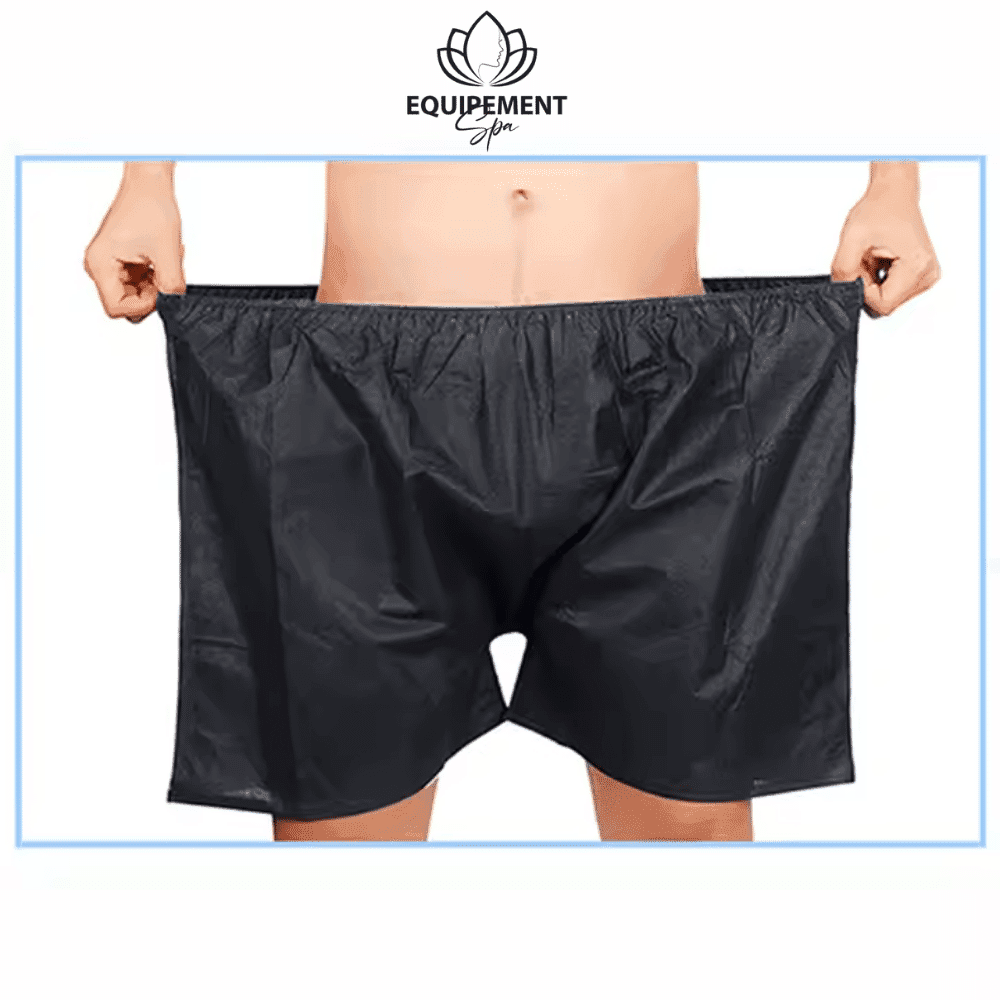 Boxer Jetable Homme Pack de 50 Shorts Jetables Professionnels