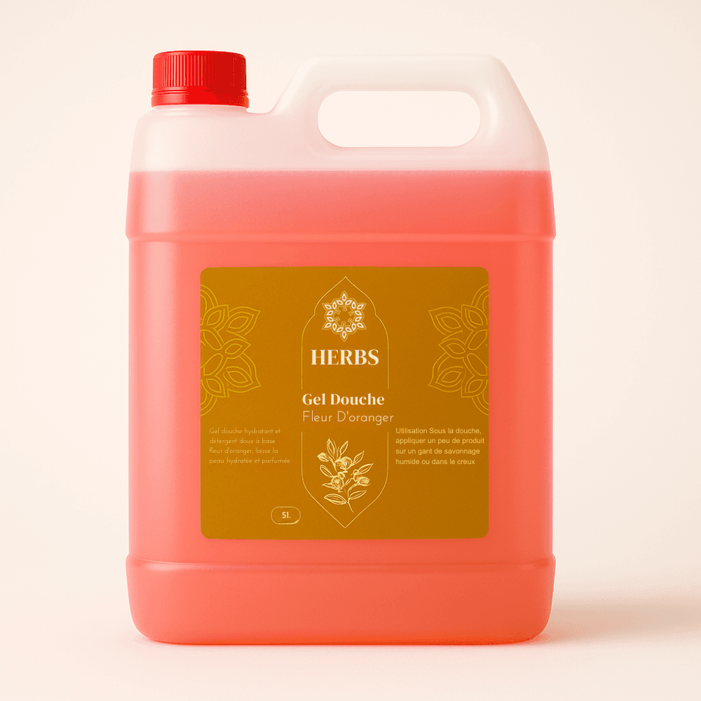 GEL DOUCHE FLEUR D'ORANGER 5L