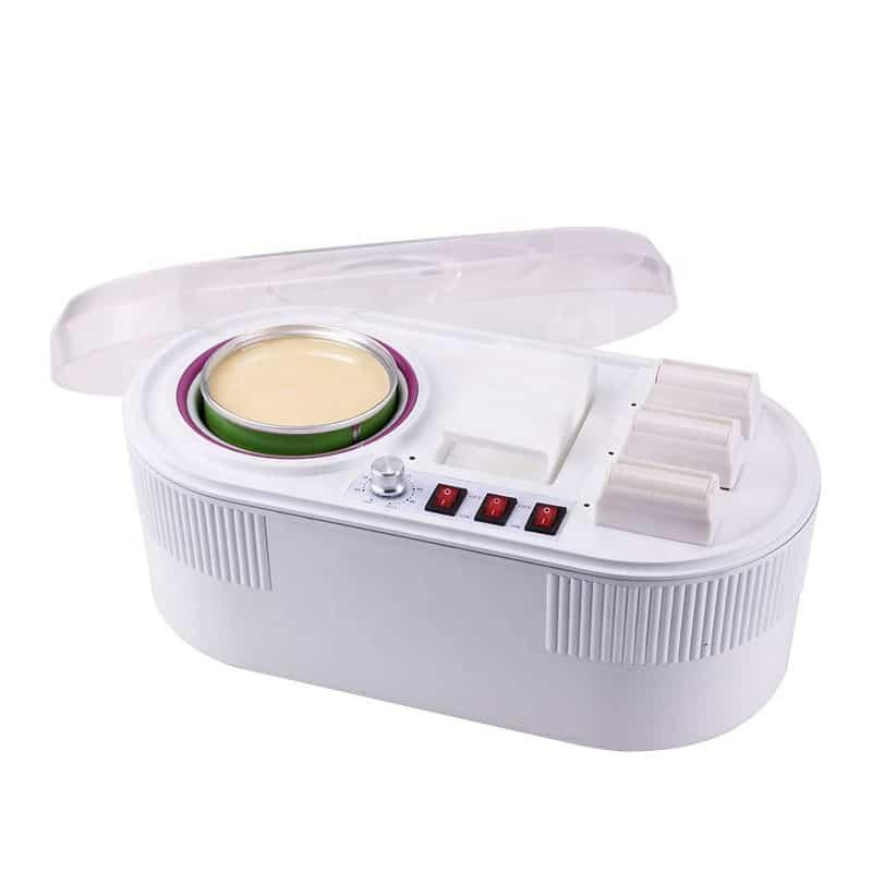 Chauffe Cire Professionnel 4 en 1 Cuve 800 ml + 3 Roll-On