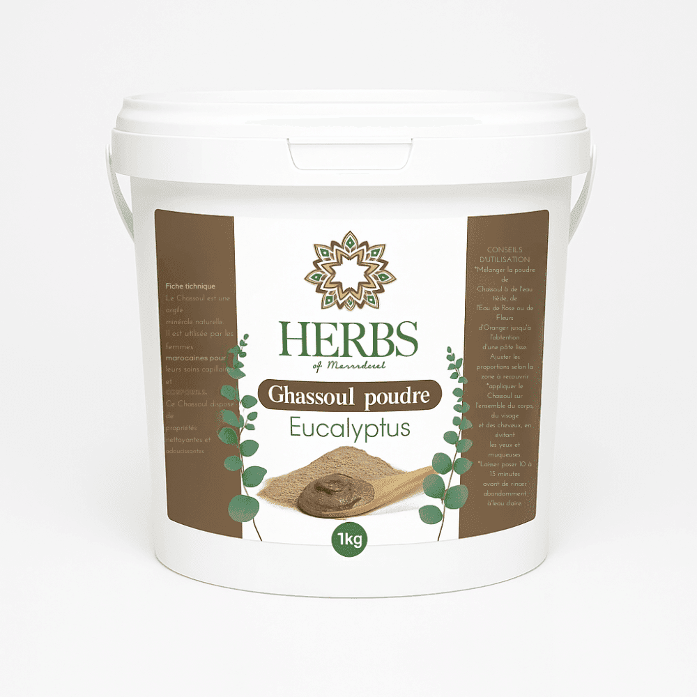 GHASSOUL POUDRE À L'EUCALYPTUS 1kg