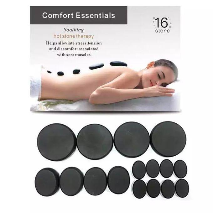 Set de 16 Pierres Professionnelles Massage