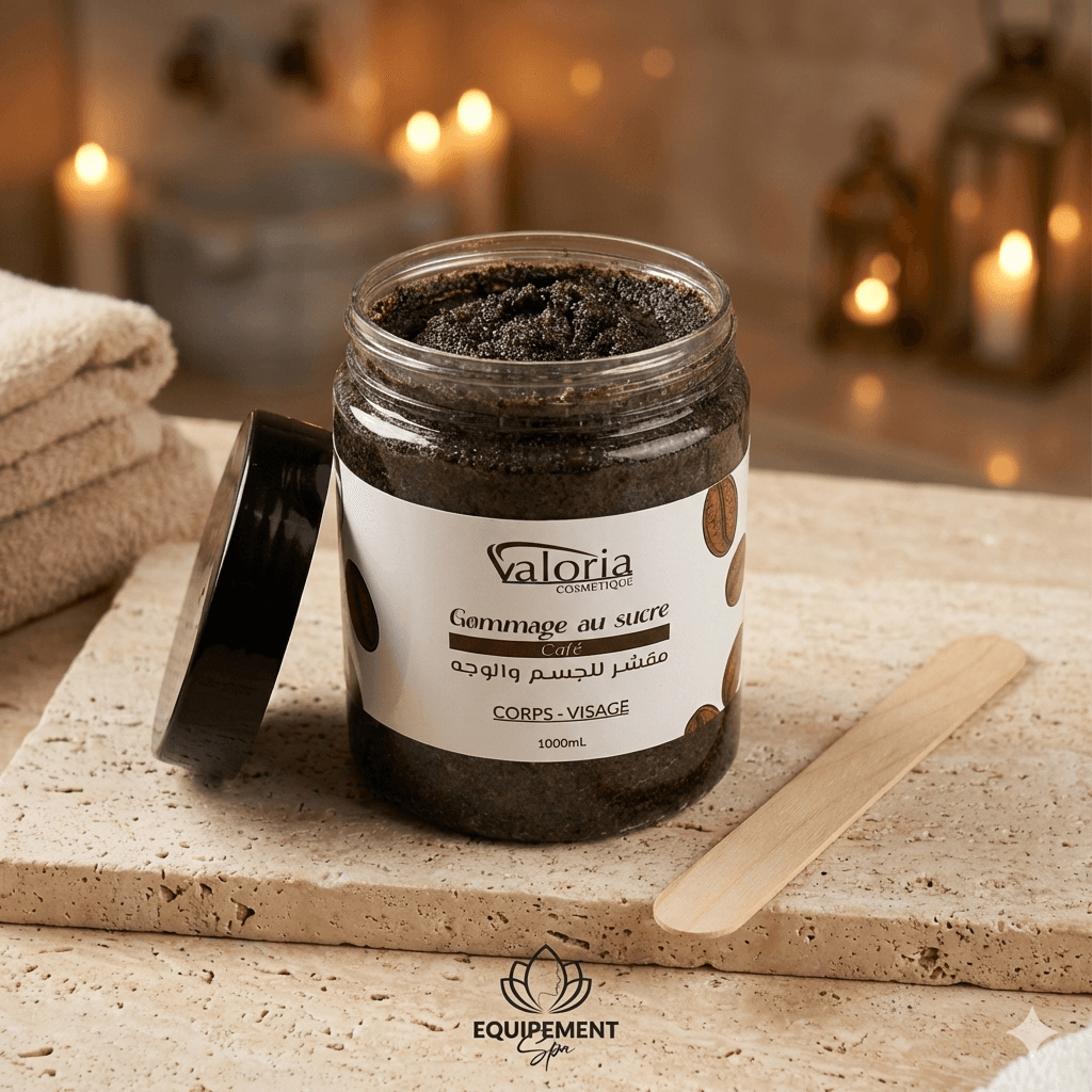 GOMMAGE AU SUCRE CAFÉ CORPS & VISAGE 1 KG