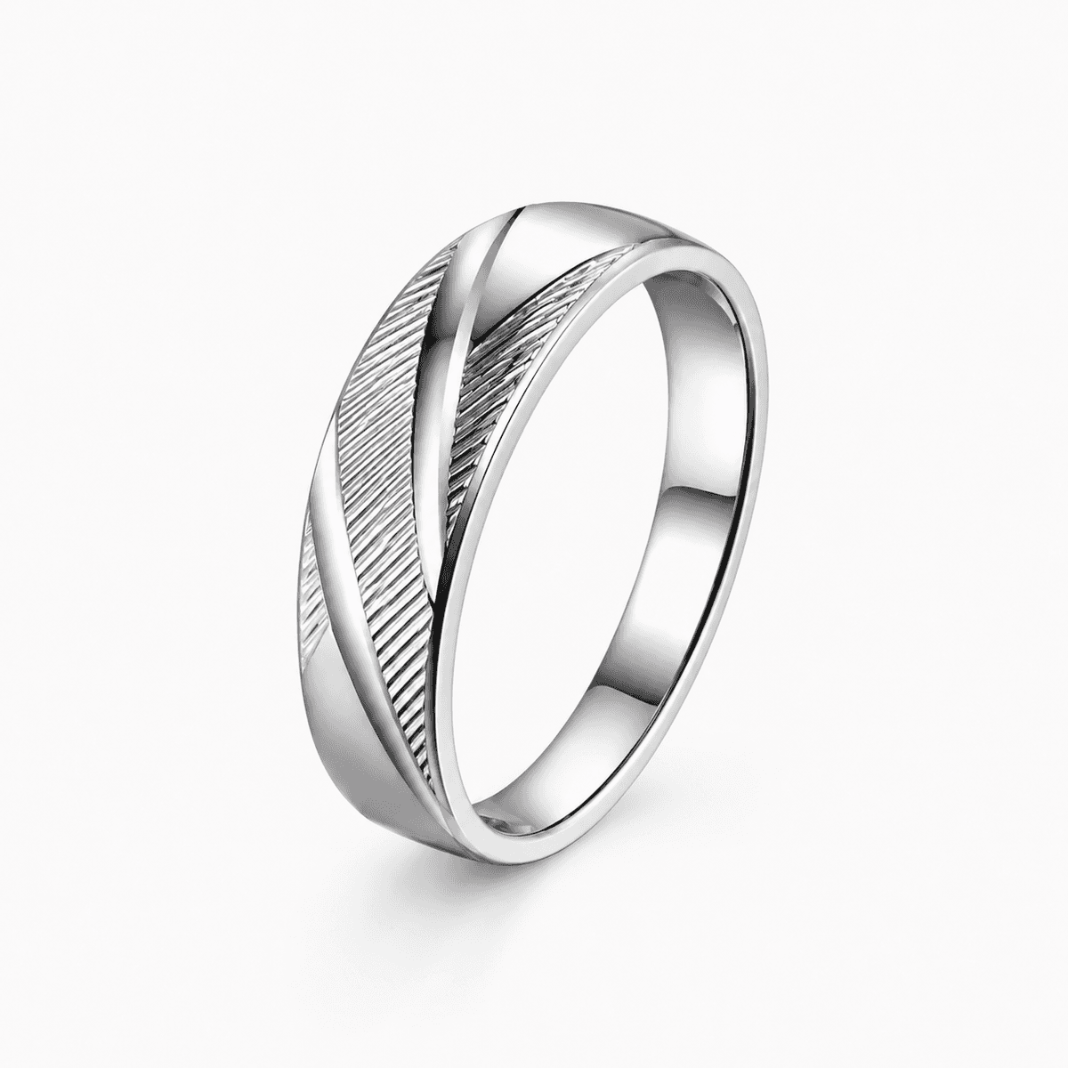 Bague Éclipse Argentée