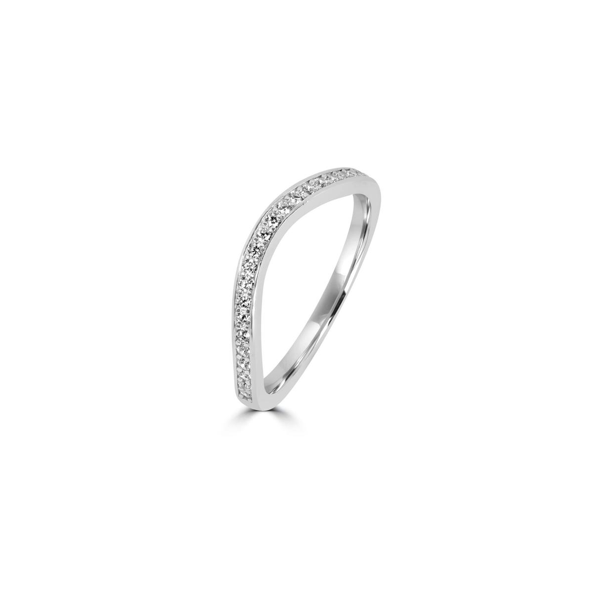 Bague demi alliance