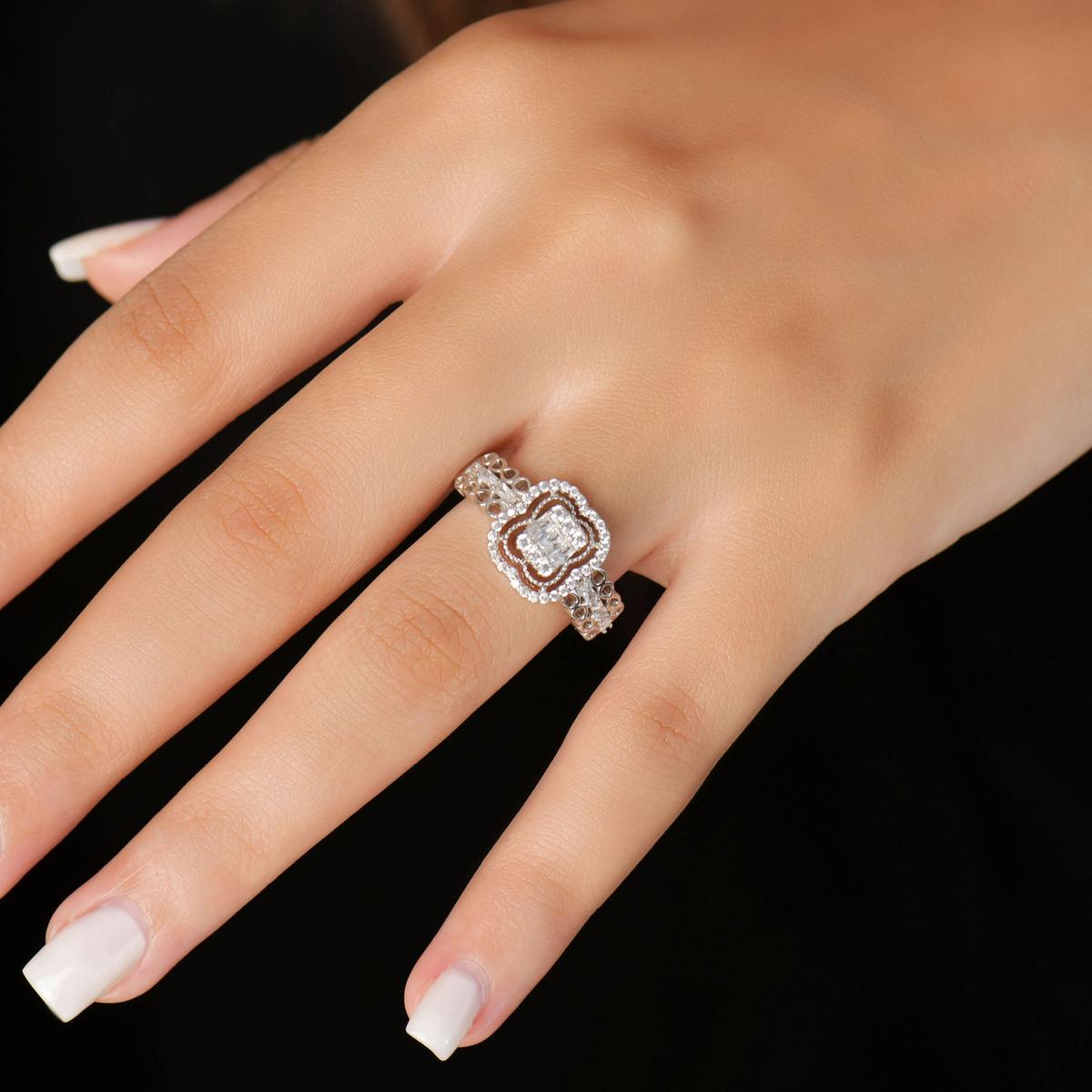 Bague Rosa