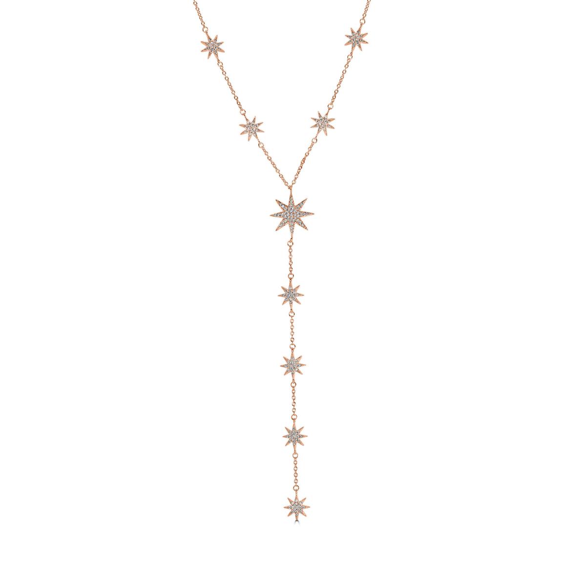 Collier Etoiles Sertie