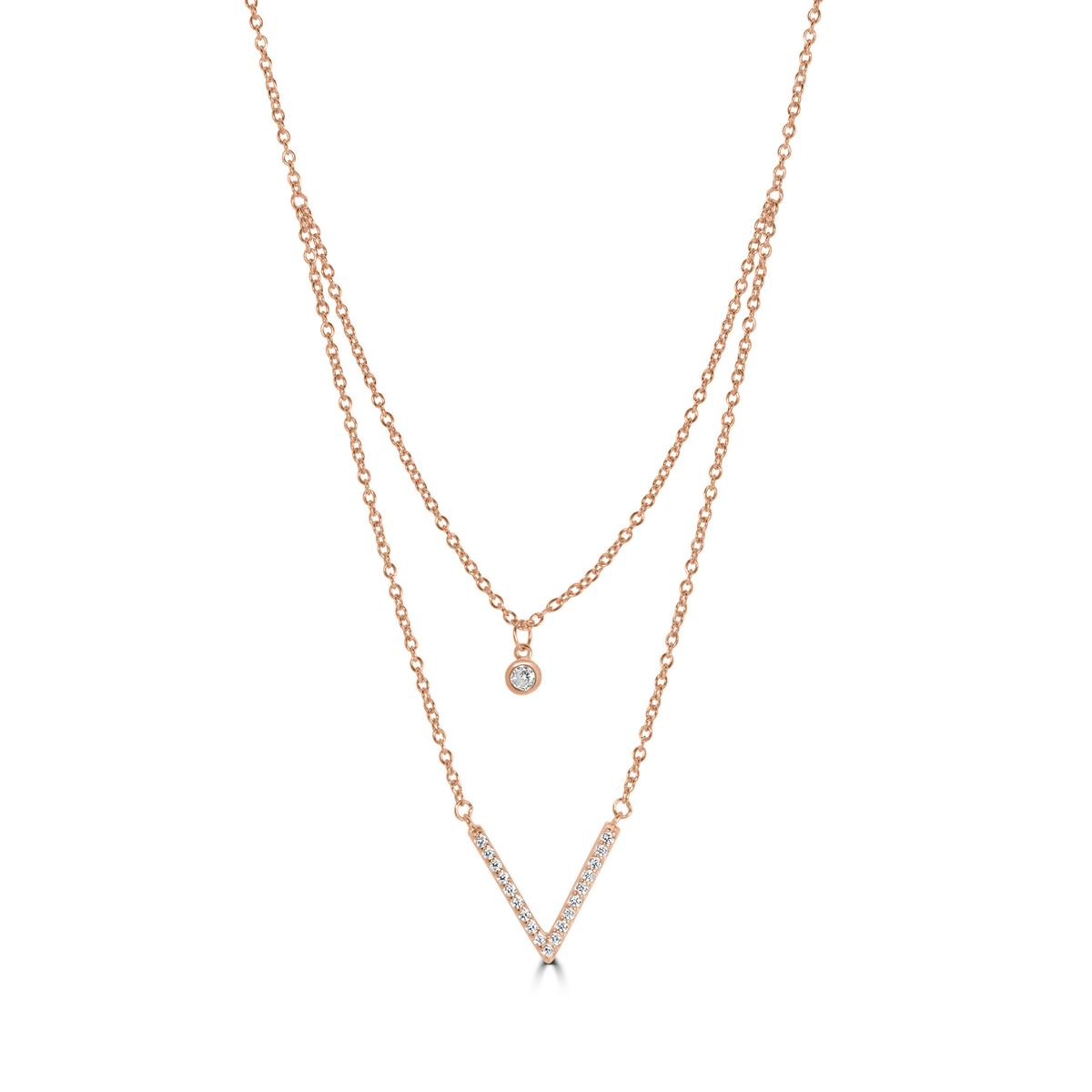 Collier Double Chaines