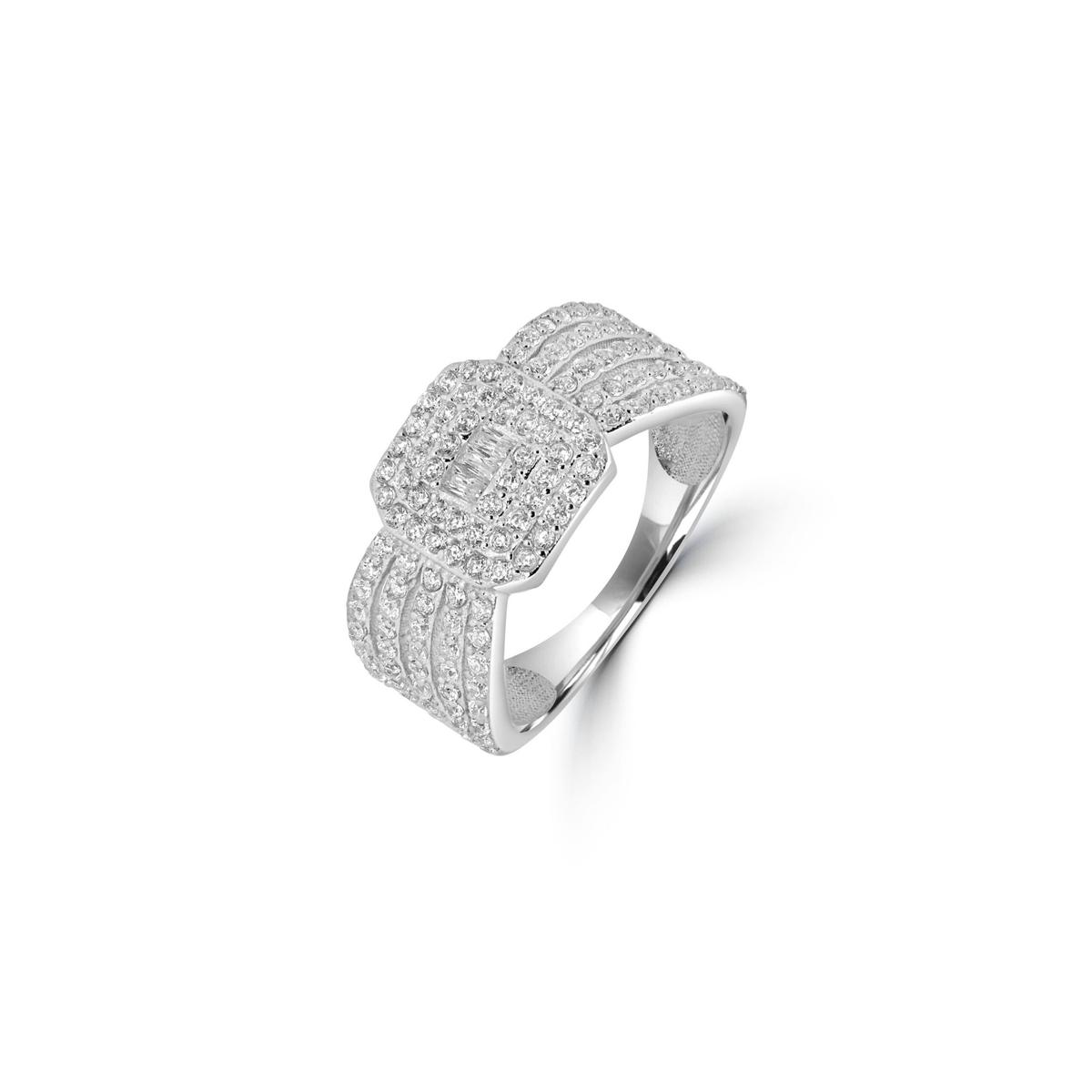Bague Éclat Rectangulaire
