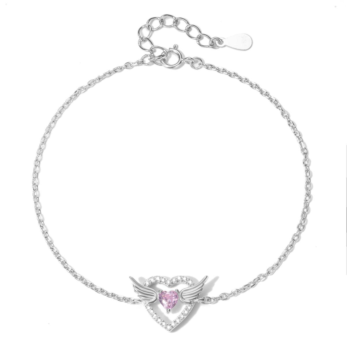 Bracelet Cœur Ailé