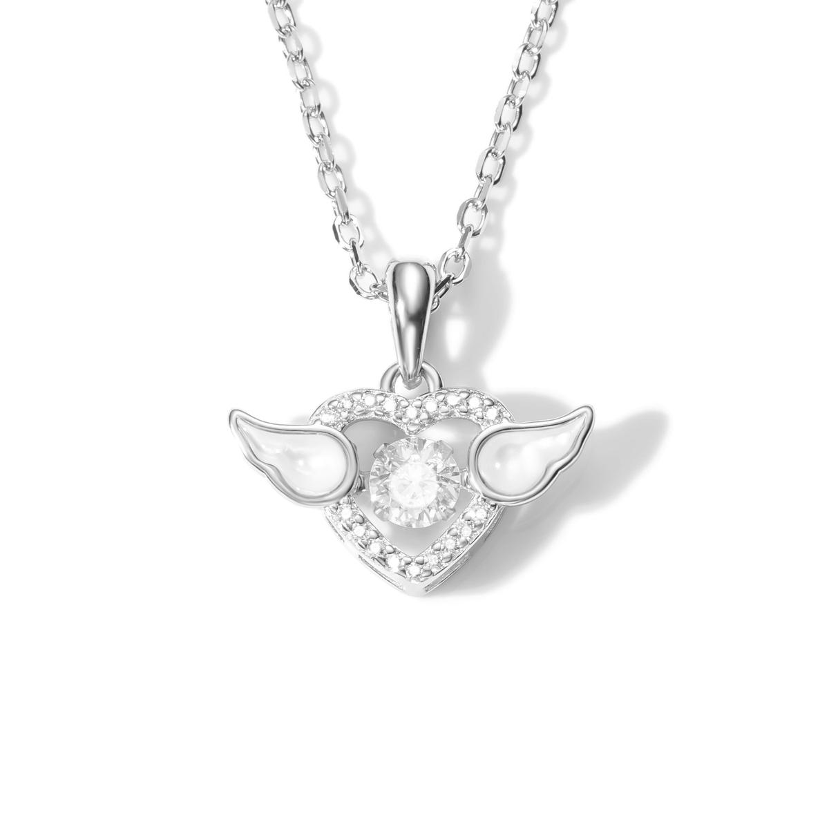 Collier Cœur Ailé