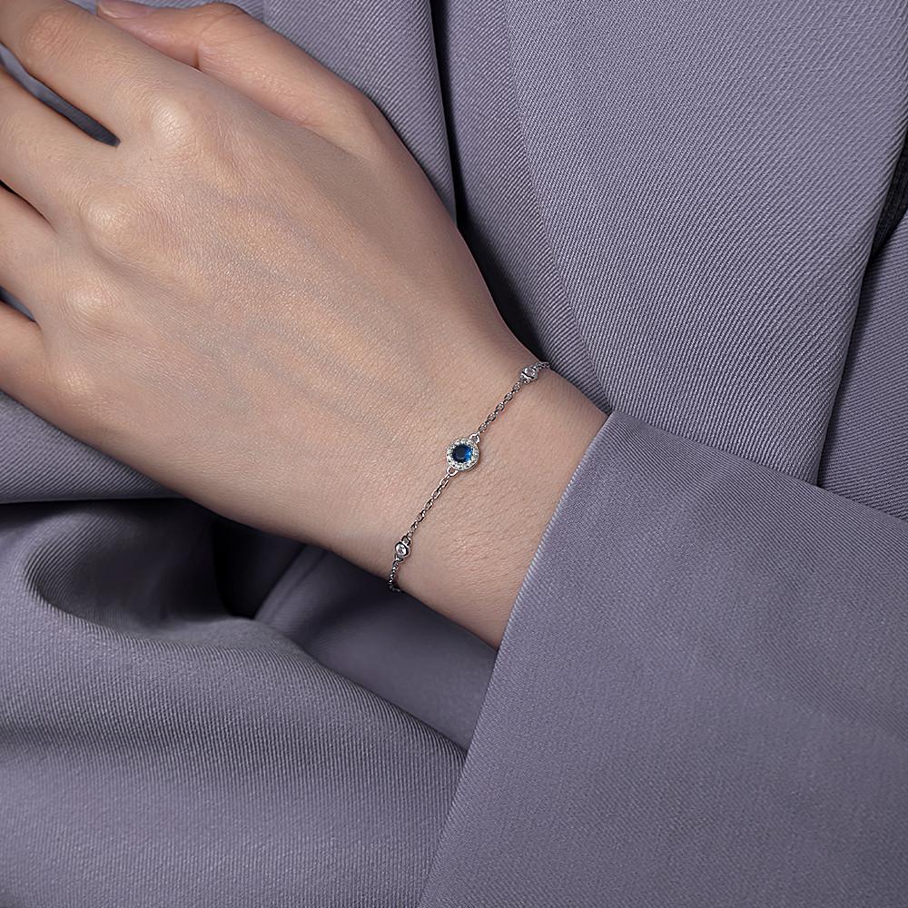 Bracelet Rivière Avec 3 Pierres Ronds