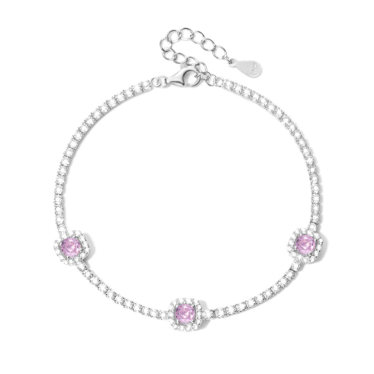 Bracelet Rubis Argent 925
