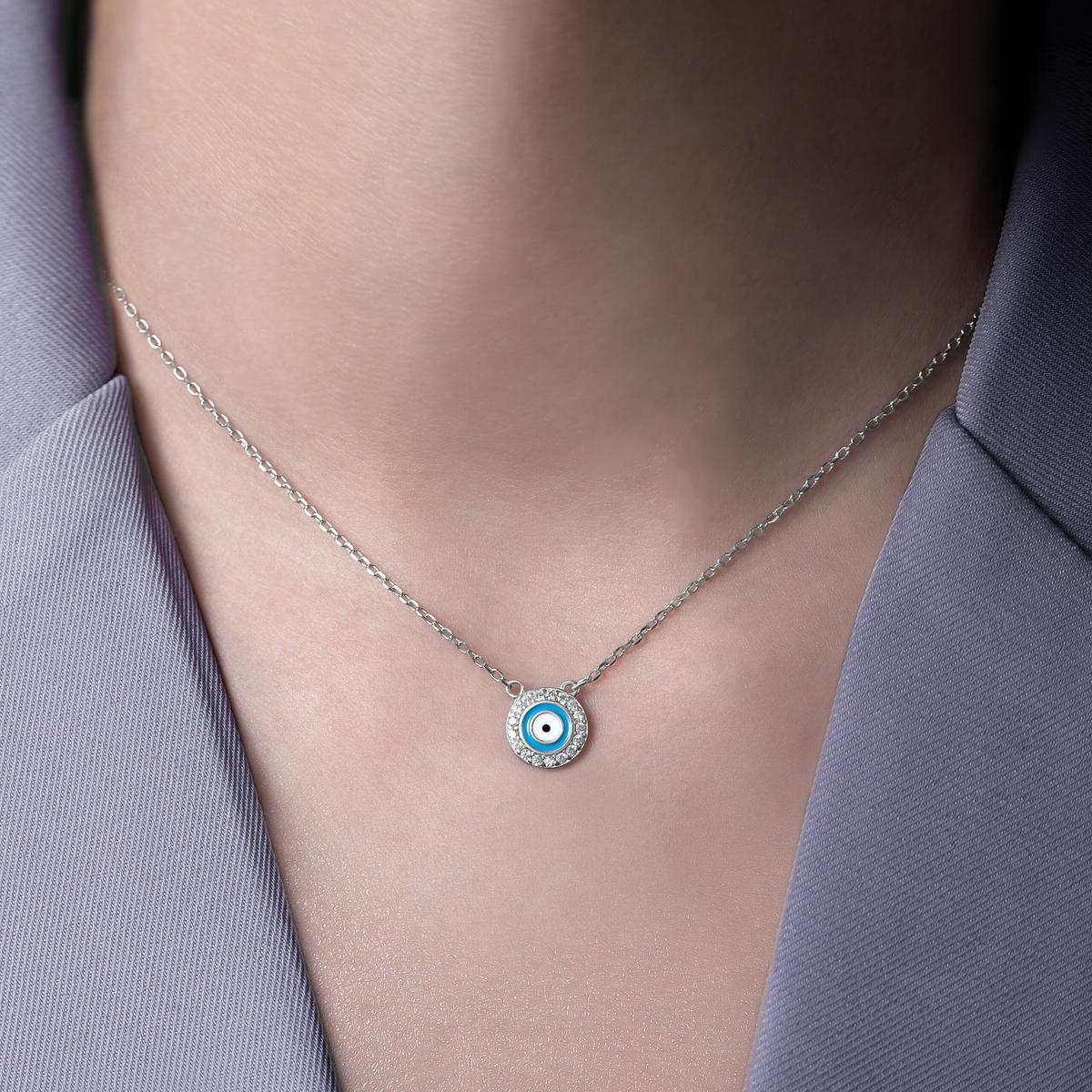 Collier Oeil Bleu Protection