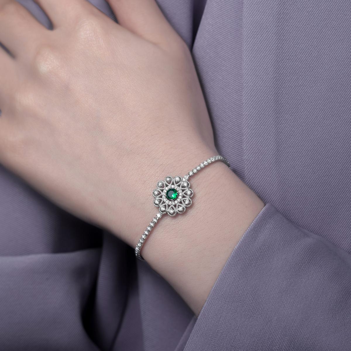 Bracelet Élégance florale